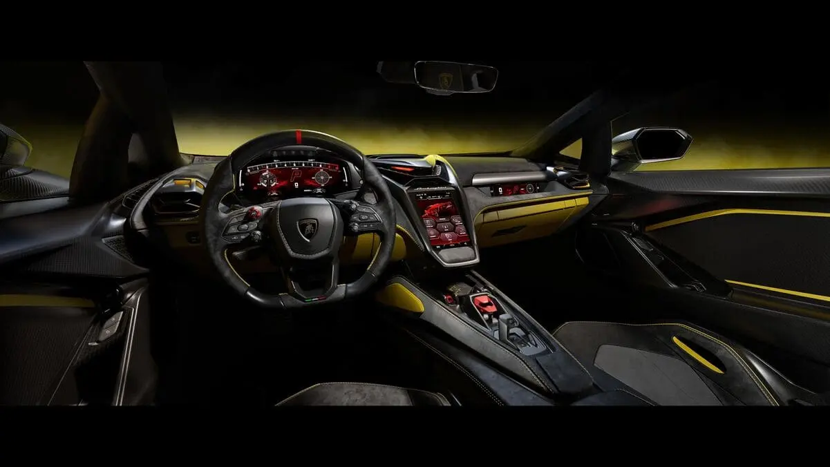 Interior Lamborghini Fenomeno