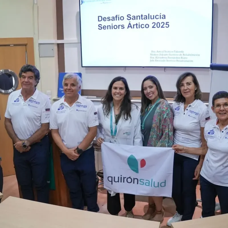 La Fundación Jiménez Díaz prepara a los participantes del Desafío Santalucía Seniors 2025 para afrontar con salud y seguridad su expedición al Ártico