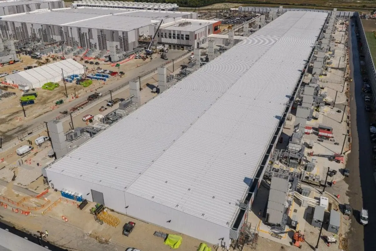 Vista aerea Datacenter Inteligencia Artificial