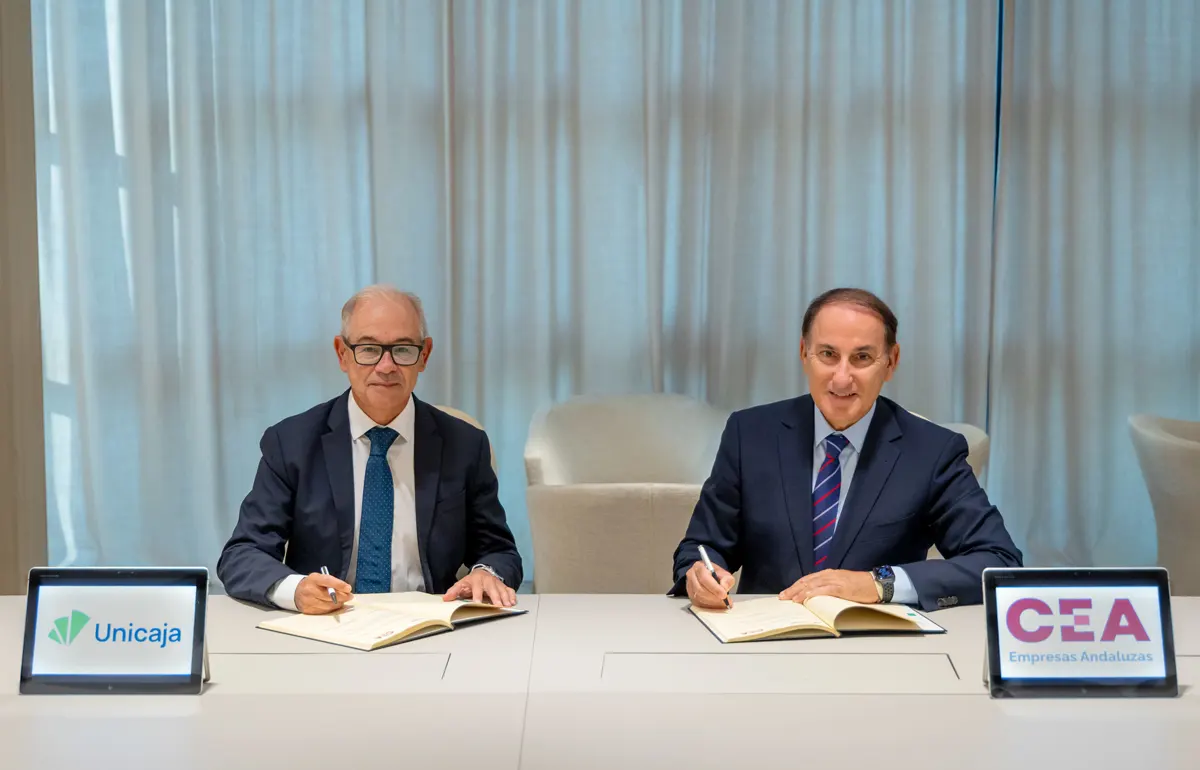 Unicaja renueva su compromiso con el tejido empresarial andaluz (CEA) con una línea de financiación de 1.000 millones