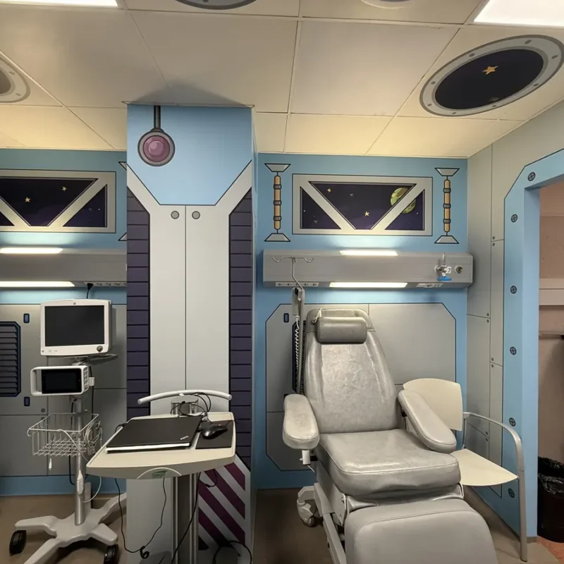 área preoperatoria pediátrica del Hospital Germans Trias