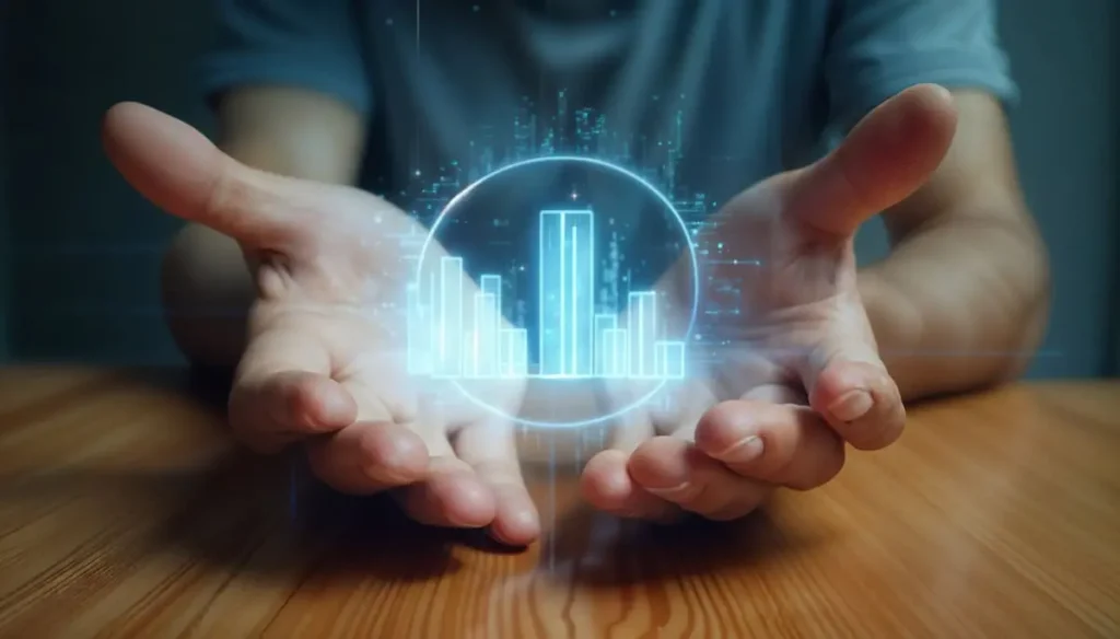 holograma tecnologico en interiores