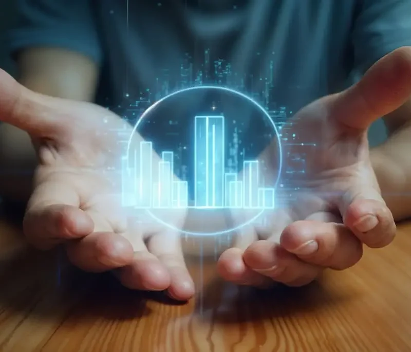 holograma tecnologico en interiores