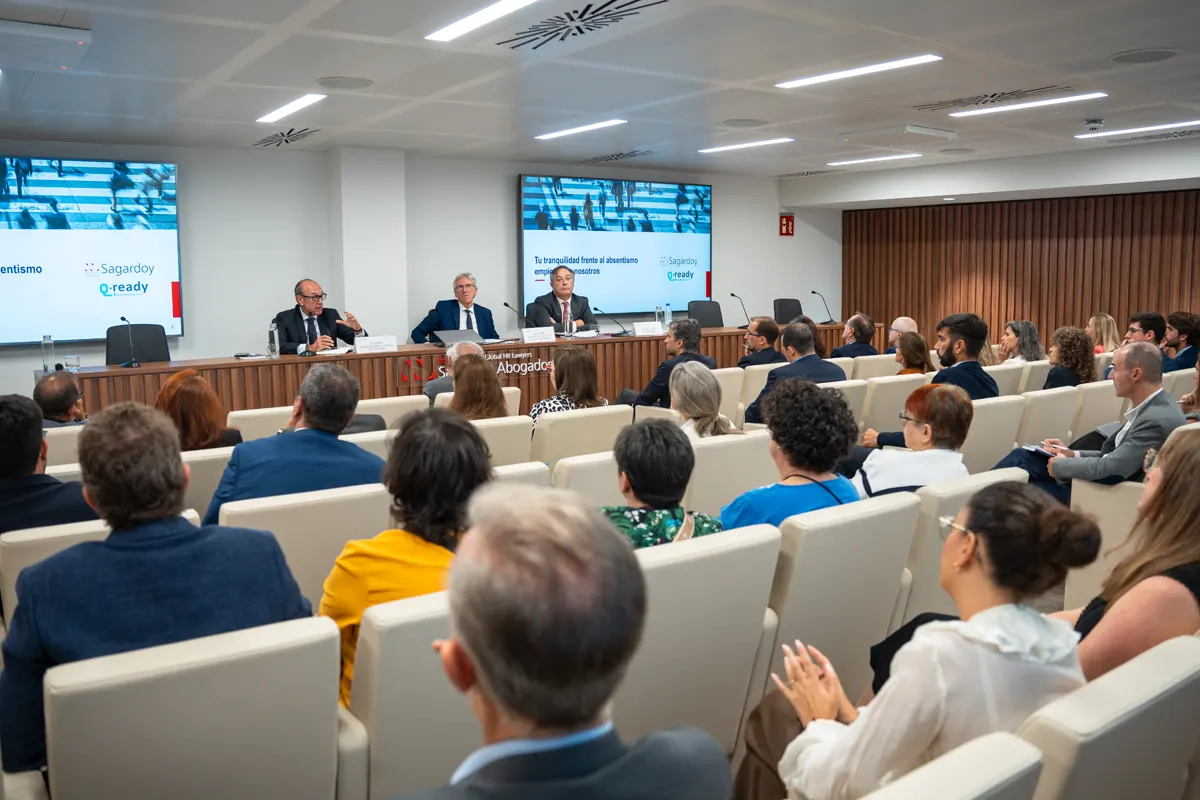 Sagardoy y Quirónprevención se alían para impulsar una gestión integral del absentismo en las empresas