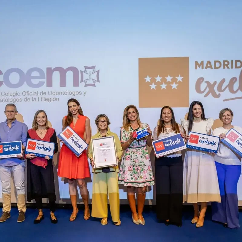 Entrega del sello Madrid Excelente a COEM