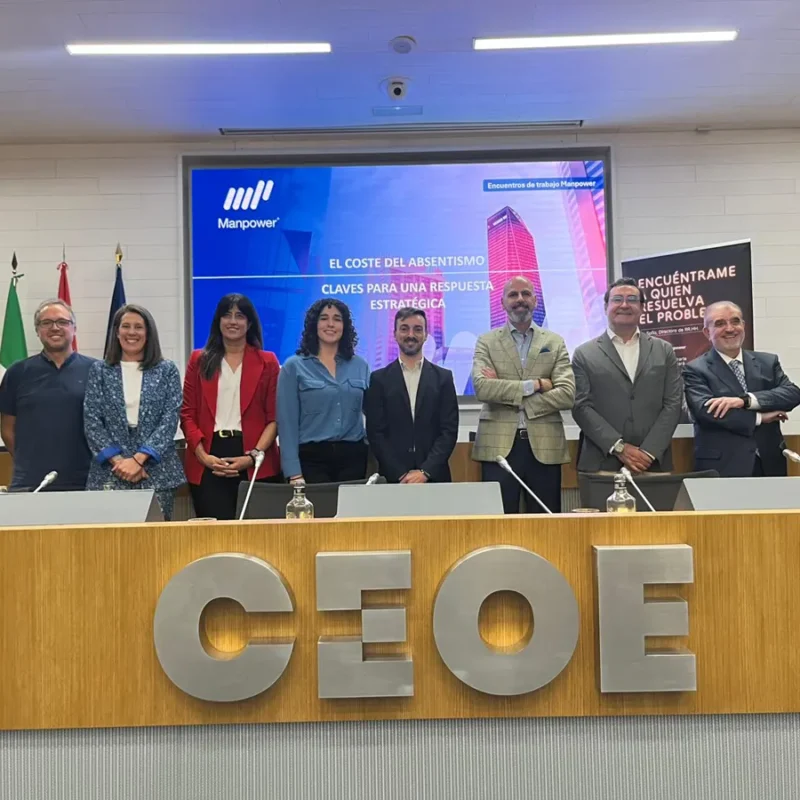 Manpower y la CEOE buscan soluciones para reducir las cifras de absentismo en España
