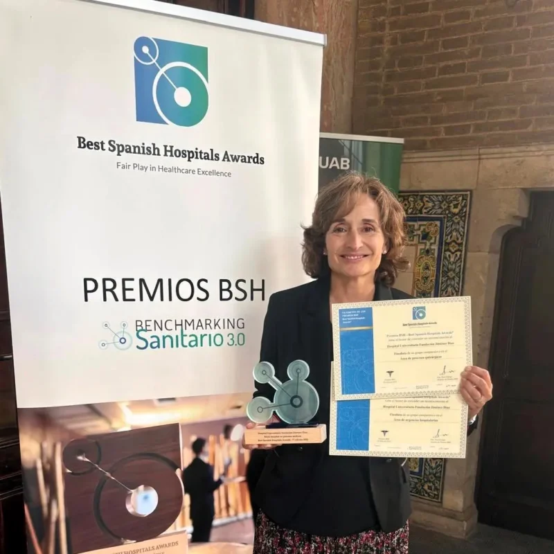 doctora Ana Leal en los Premios BSH 2025
