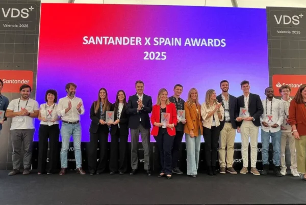 ganadores de los Santander X Spain Awards 2025