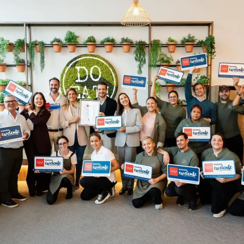 Entrega del Sello Madrid Excelente a Do Eat