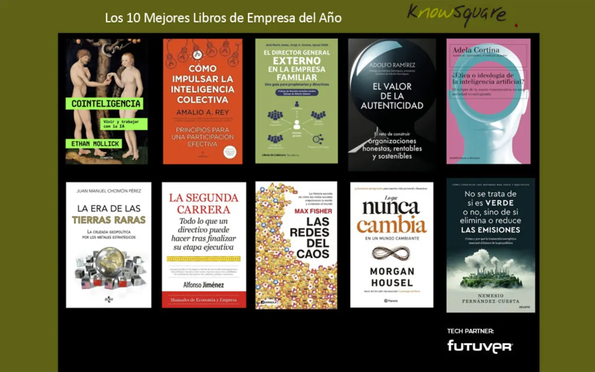 Finalistas del Premio Know Square al Mejor Libro de Empresa