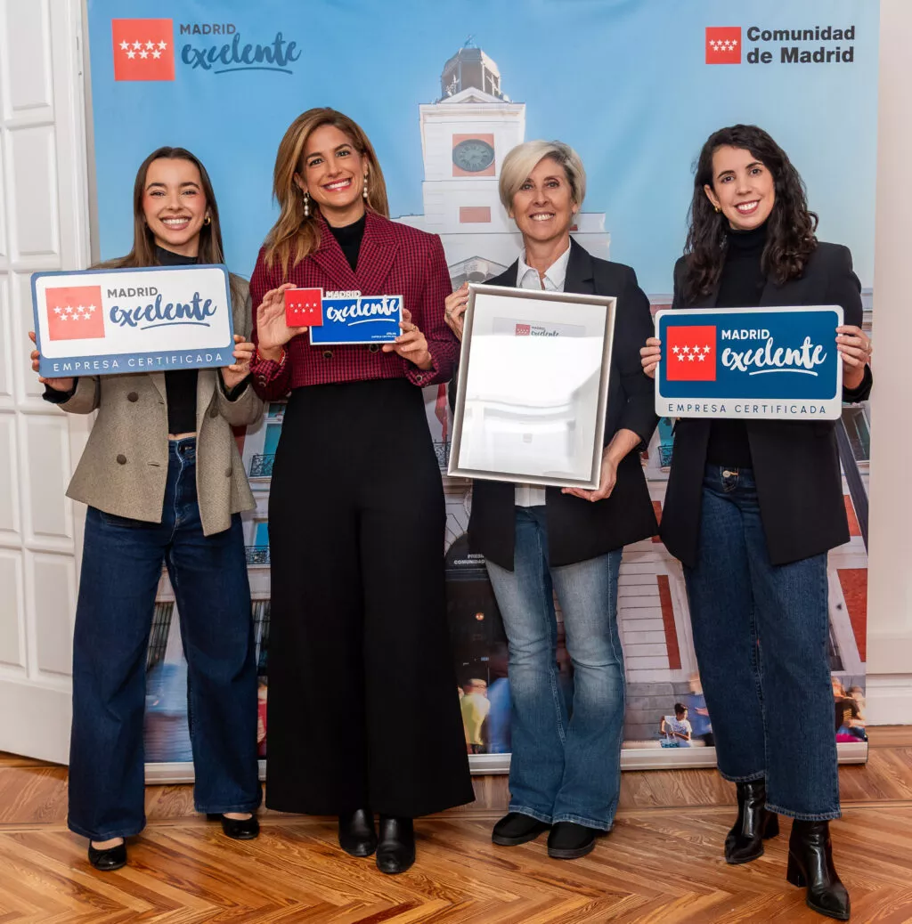 ATELMA recibe el sello Madrid Excelente: un reconocimiento al compromiso con las personas con TEL y sus familias