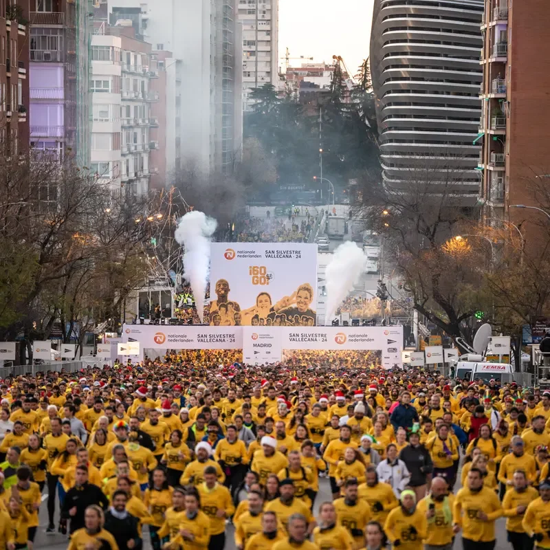 Quirónsalud partner sanitario de la Nationale-Nederlanden San Silvestre Vallecana 2025
