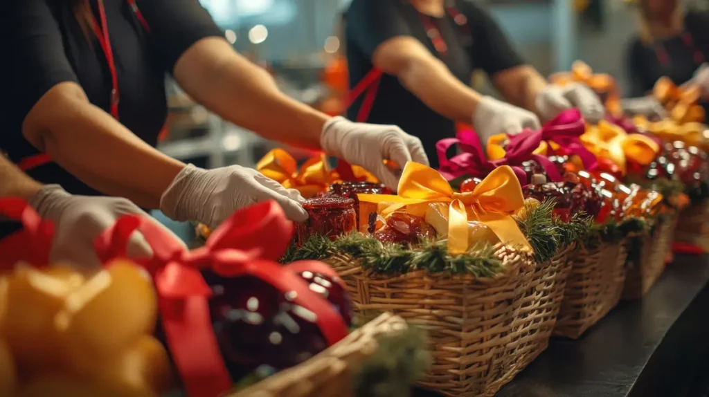 tributa la cesta de navidad