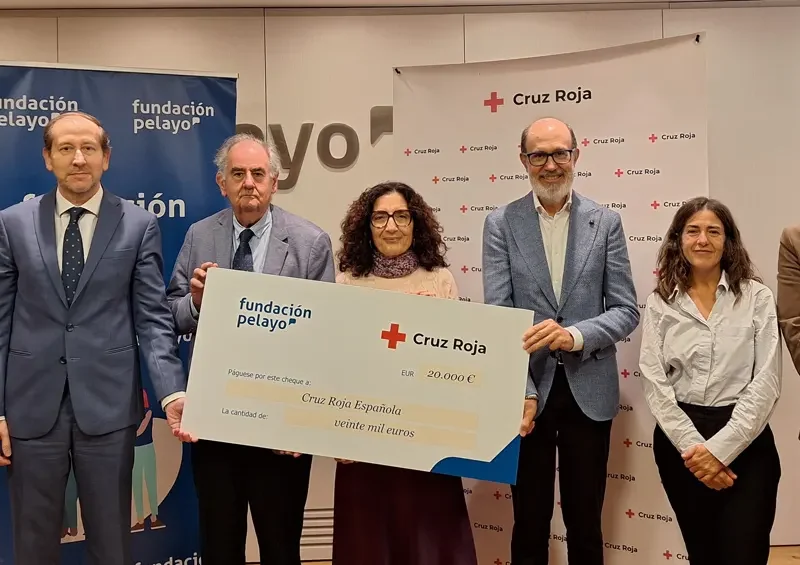 Cruz Roja seguirá de la mano de la Fundación Pelayo para su acción en campos de refugiados de Argelia