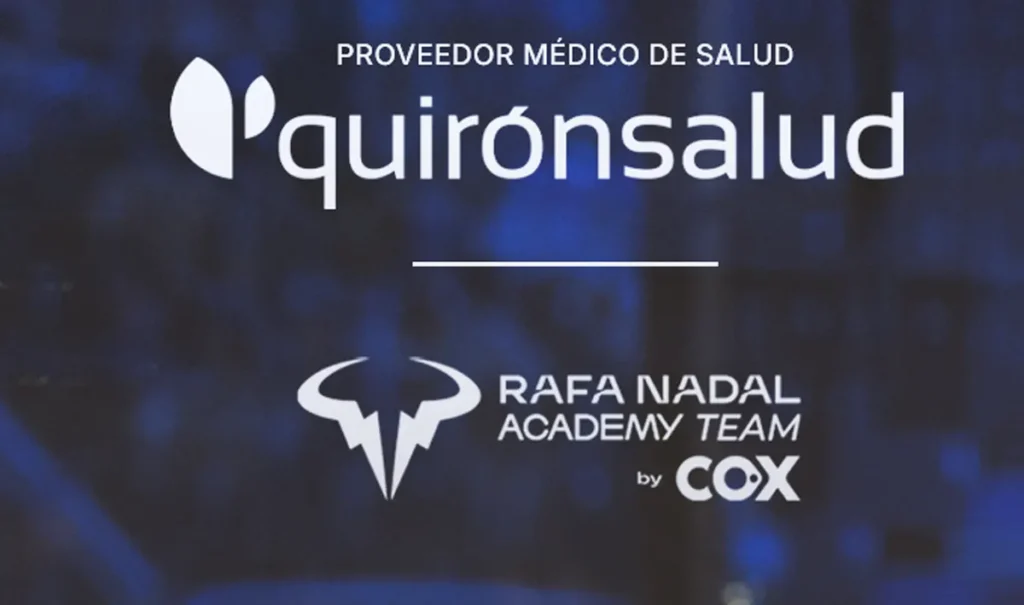 Quirónsalud, Proveedor Médico de Salud del equipo de la Rafa Nadal Academy en la Generali Hexagon Cup 2026