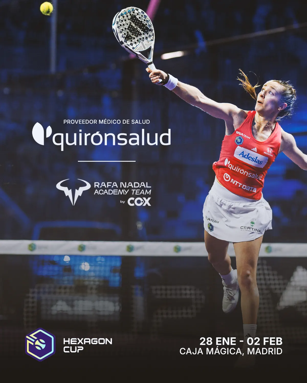 Rafa Nadal Academy en la Generali Hexagon Cup 2026