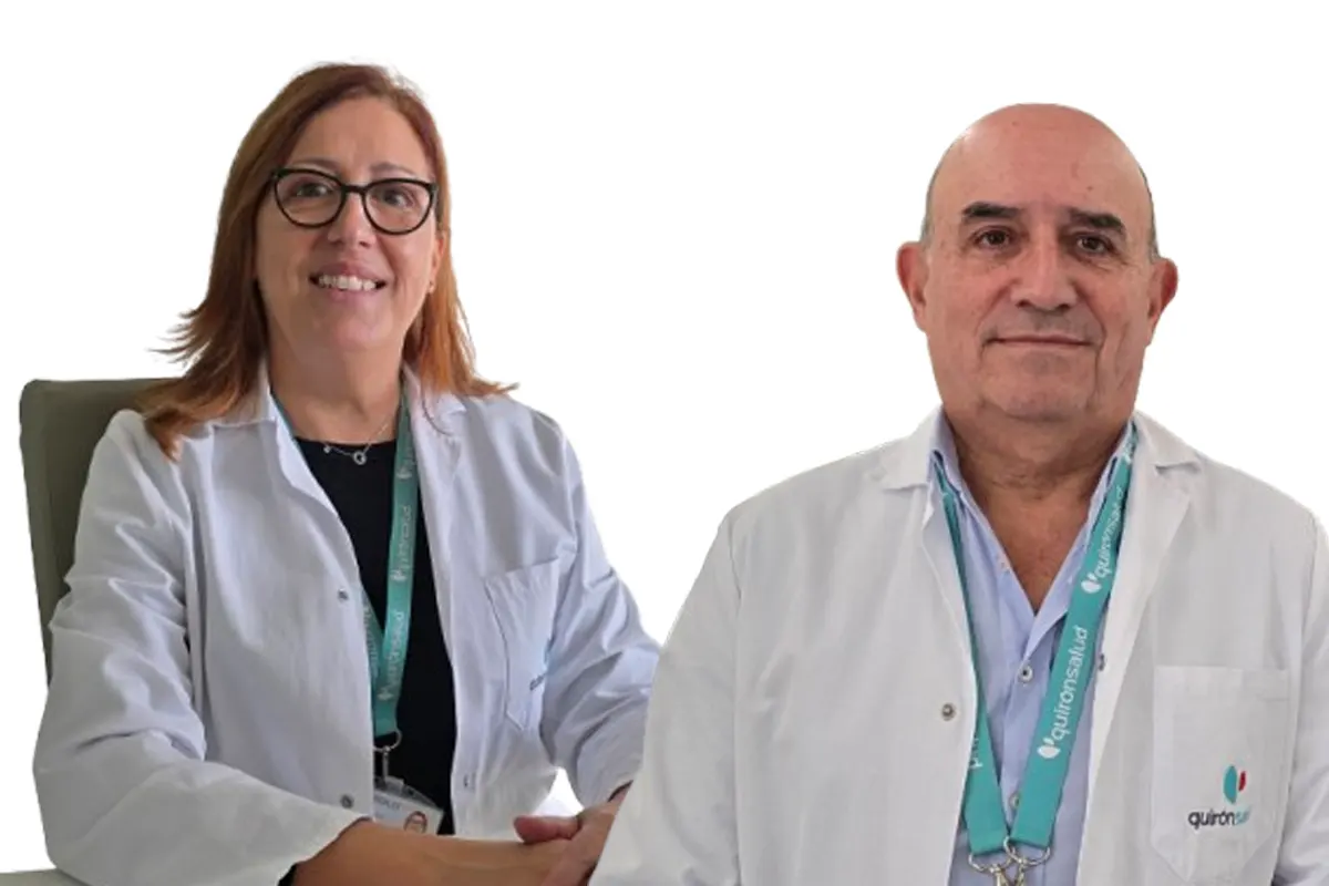 doctora Cristina Quero y doctor Jorge Alfonso Contreras