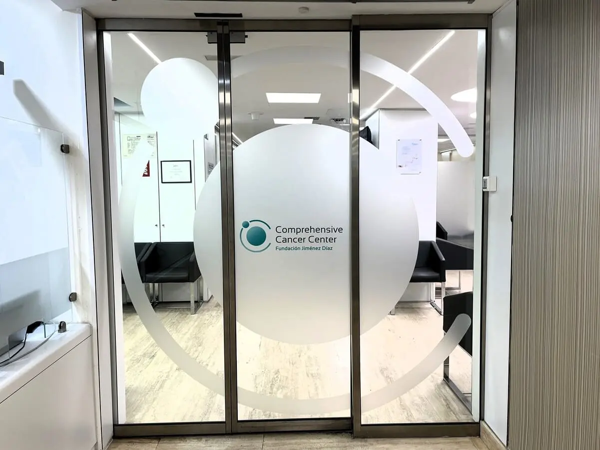 Entrada al Comprehensive Cancer Center