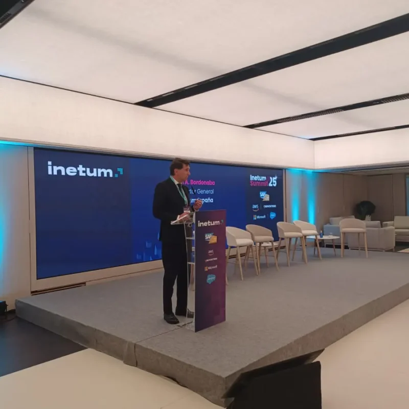 Ion Ander Bordonaba, director general de Inetum proveedor de TI