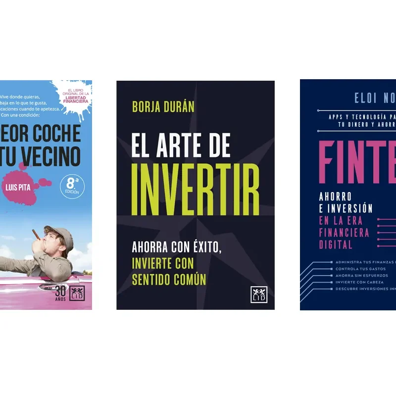 libros sobre ahorro e inversión