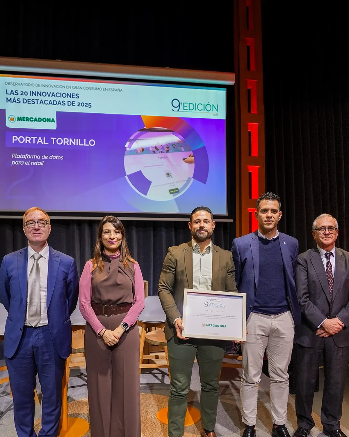 reconocimiento a la app Portal Tornillo de Mercadona