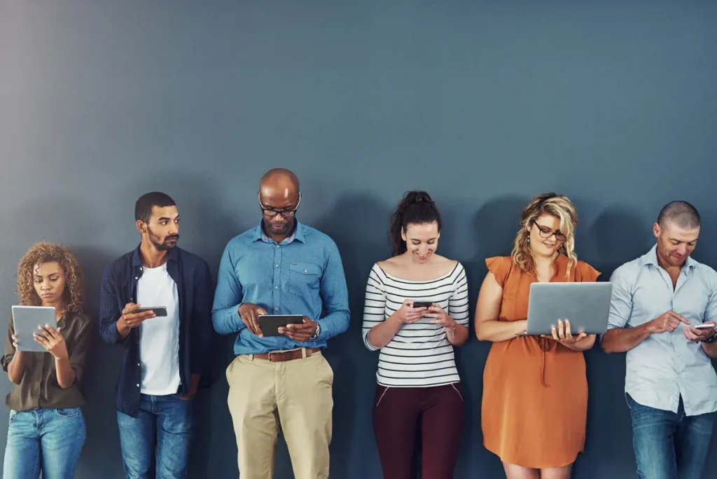 relación de las personas con tecnología