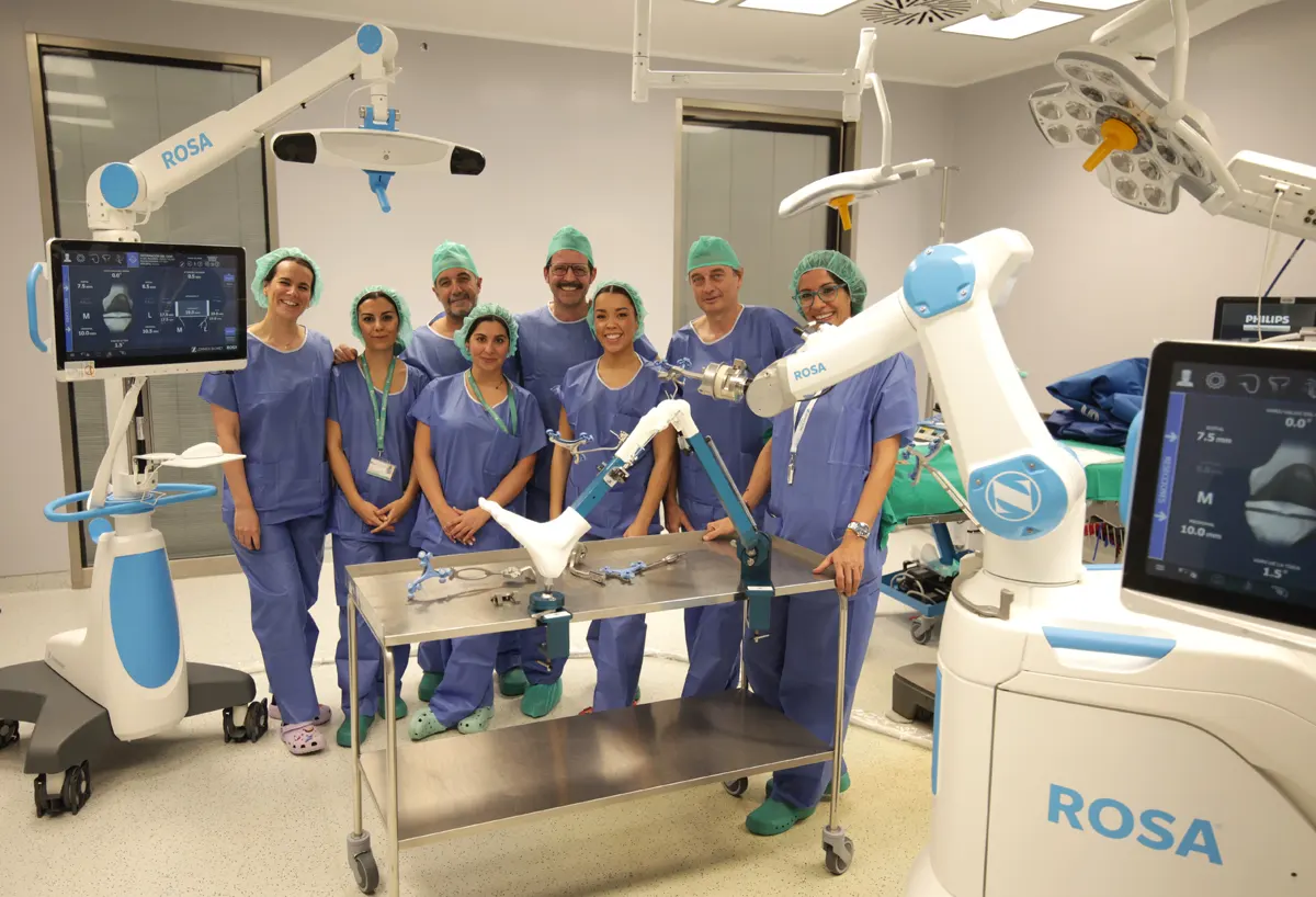 robot ROSA Hospital Quirónsalud Córdoba