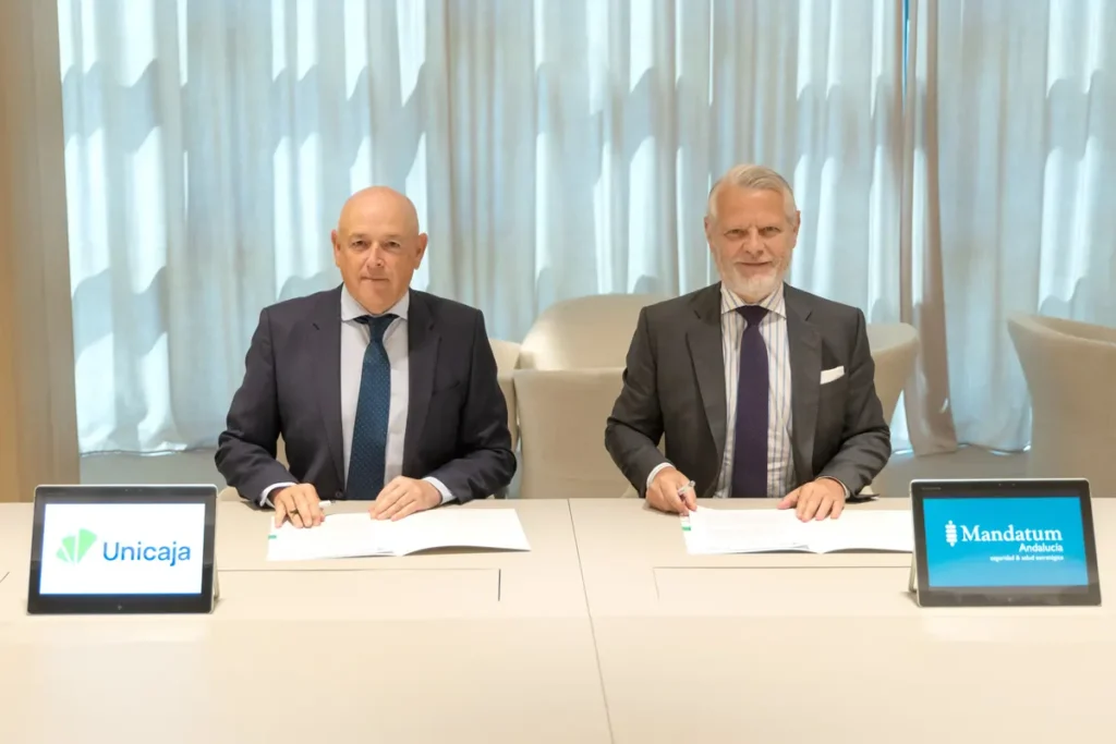 colaboración Unicaja-Mandatum cultura preventiva empresas Andalucía