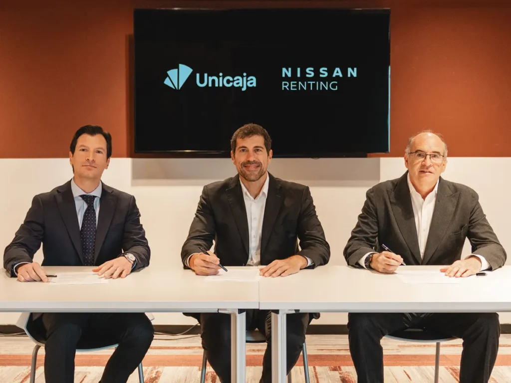 acuerdo coches nissan renting unicaja