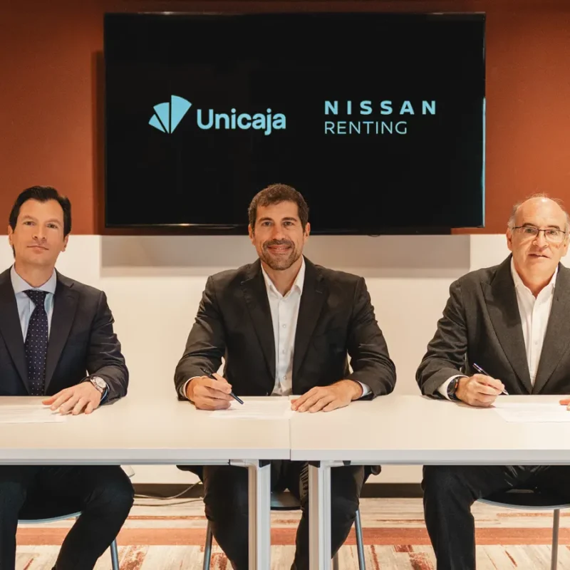 acuerdo coches nissan renting unicaja