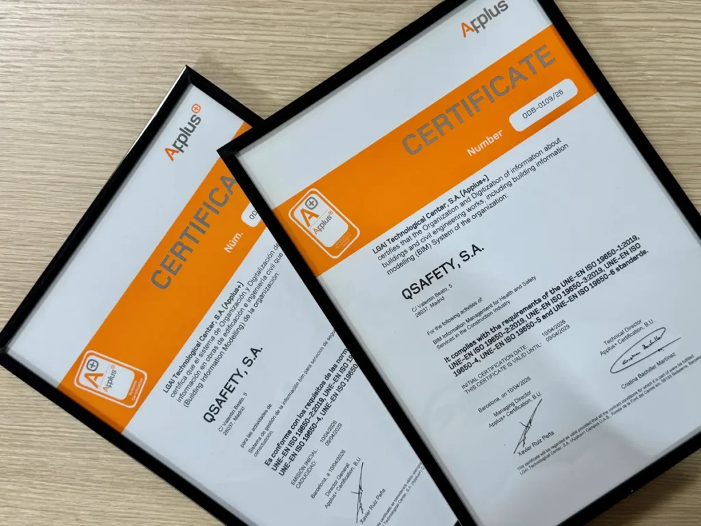 certificación a Q-safety metodología BIM
