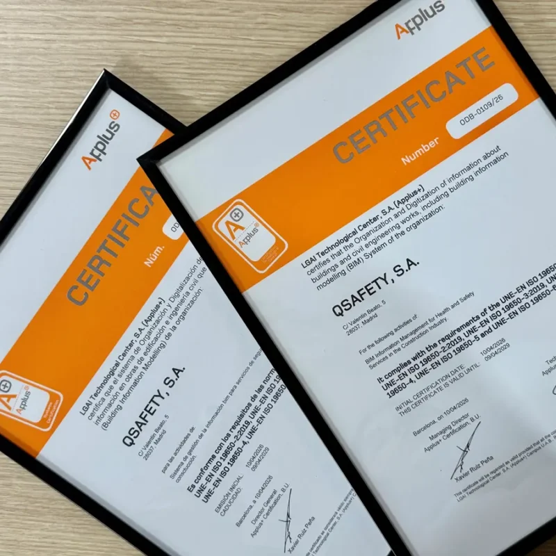certificación a Q-safety metodología BIM