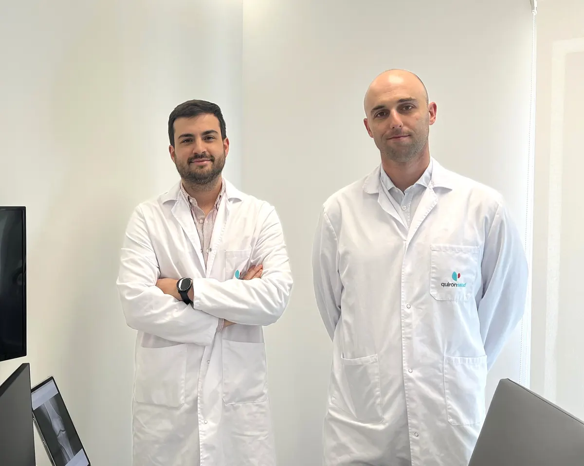 doctores Sergio González Andreu y Adrián García Iglesias