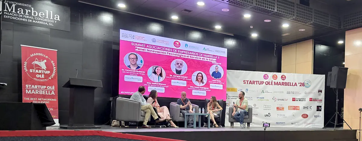 Congreso Startup Olé impacto tecnología Hospital Quirónsalud Marbella