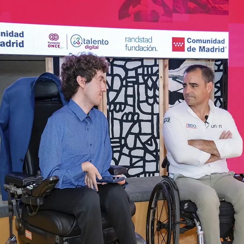 el nadador paralímpico Miguel Ángel Navarro y el golfista Fernando Vega de Seoane