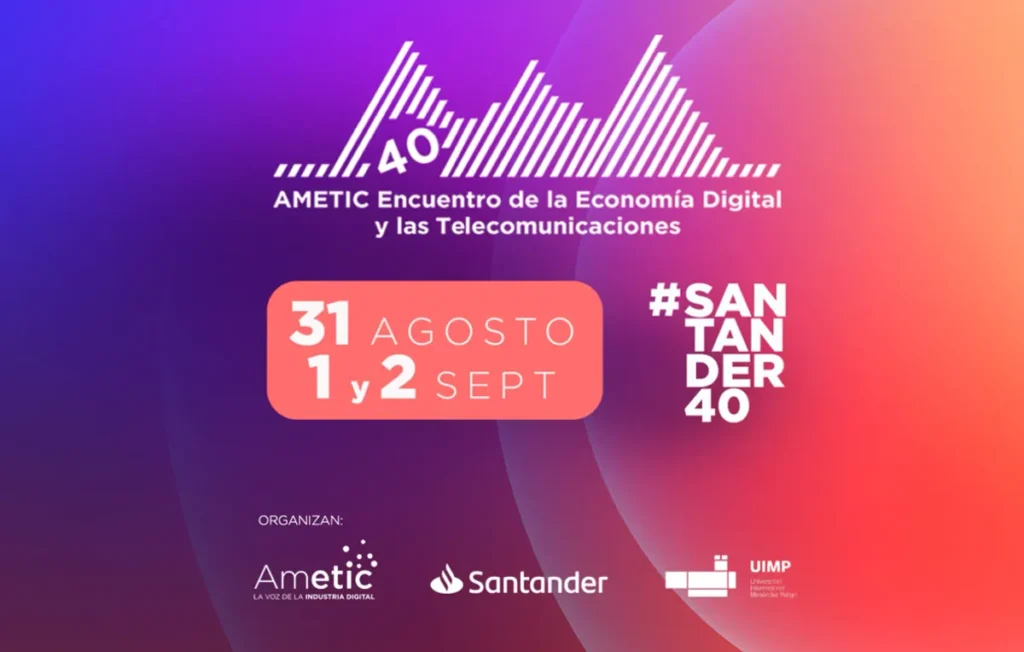 evento AMETIC 40 años