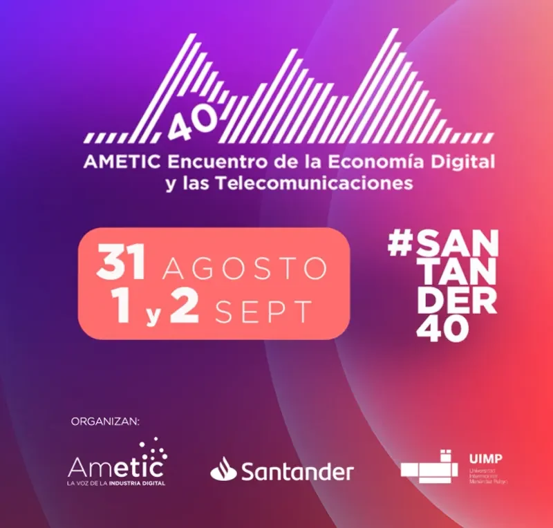 evento AMETIC 40 años