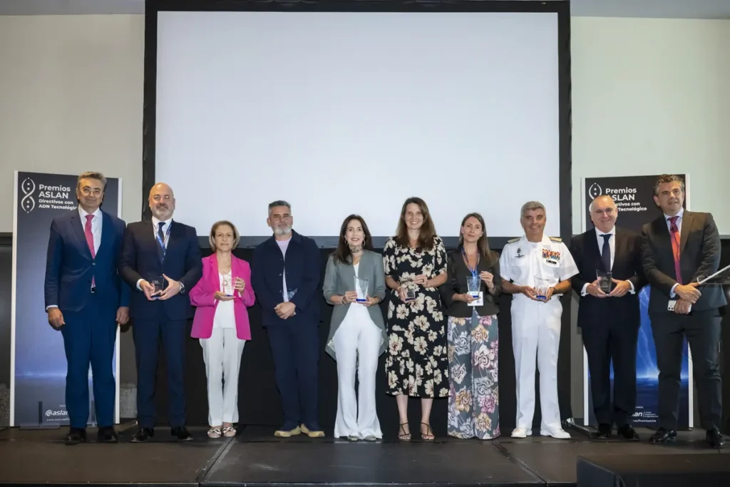Premios a Directivos con ADN Tecnológico Asociación Aslan