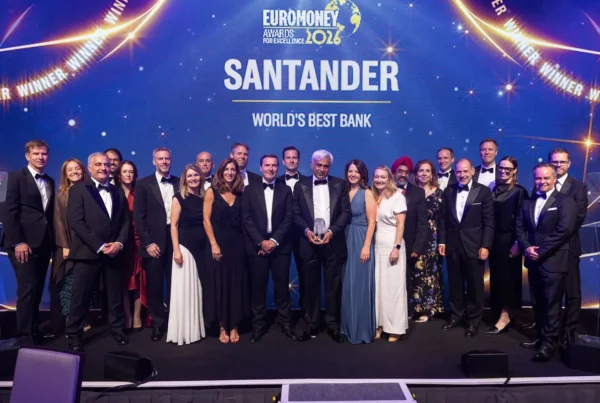 Santander, Mejor Banco del Mundo en los Euromoney Awards 2026