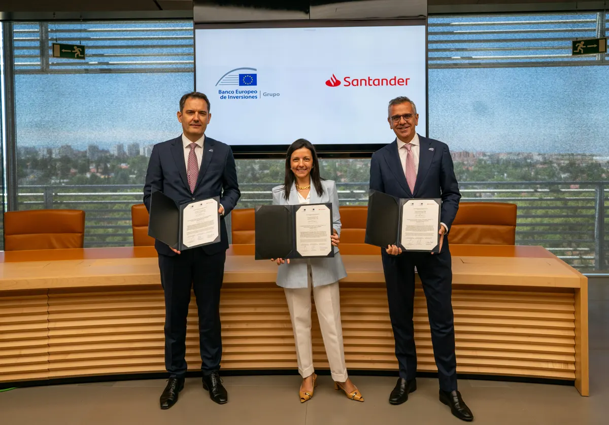 acuerdo Banco Santander Grupo BEI