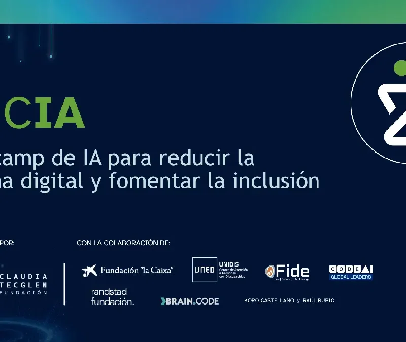 Bootcamp IniCIA formación en IA para personas con discapacidad