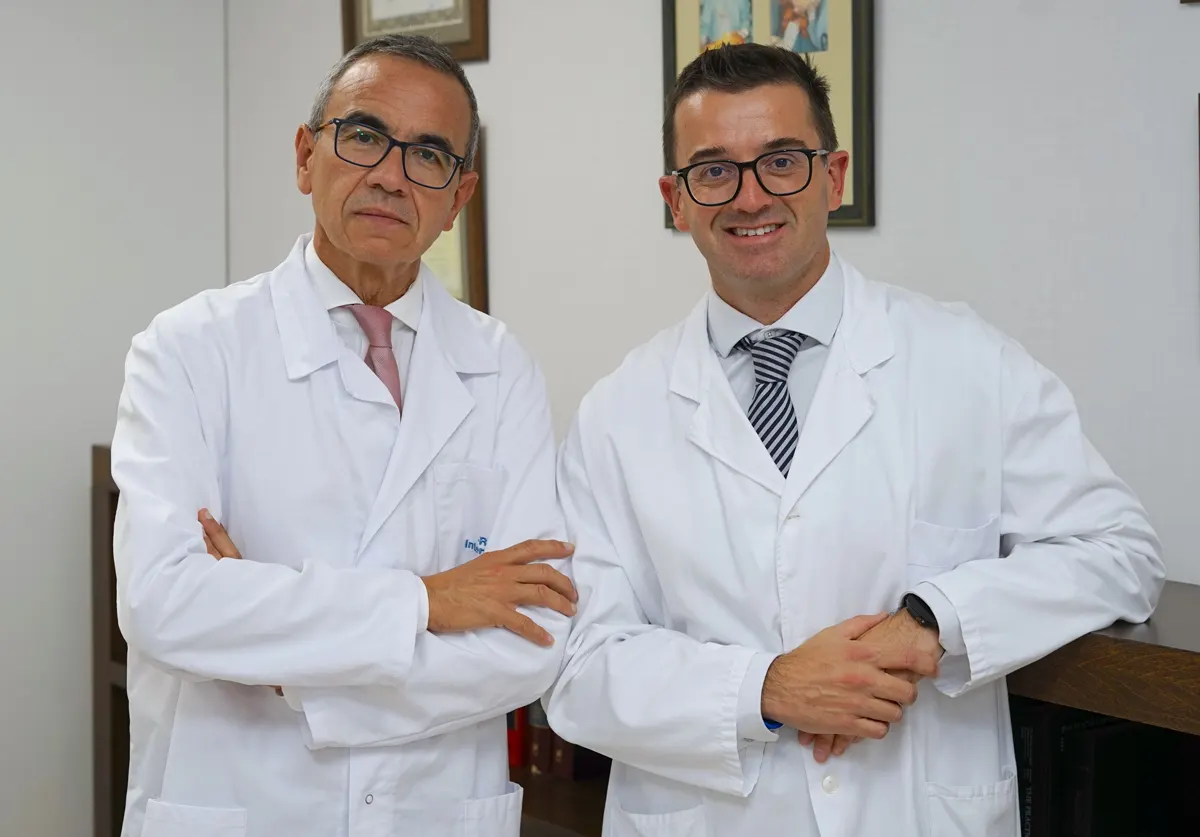 Doctores Luis Maroto y Manuel Carnero