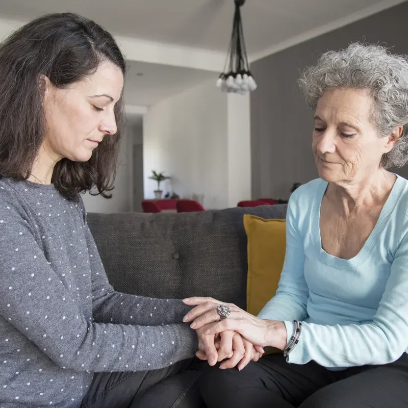 cuidadora personas con Alzheimer