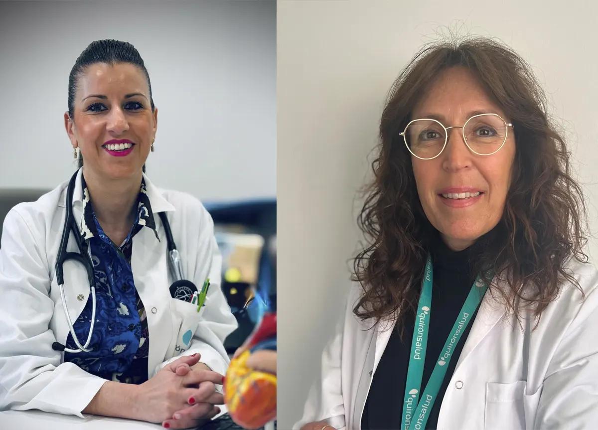 doctora María Pérez Tristancho y nutricionista Jerusalén Antúnez