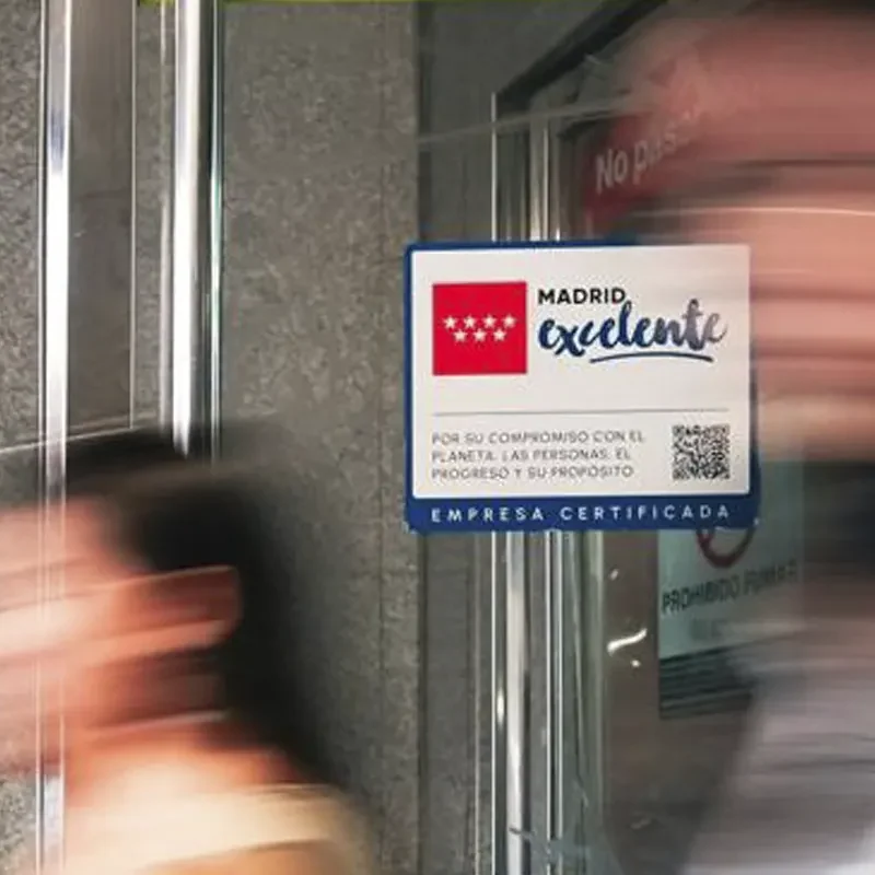 empresas certificadas por Madrid Excelente