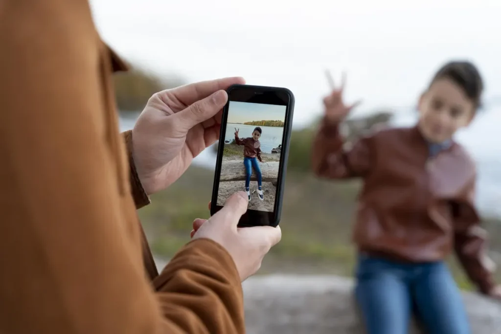 fotos de menores en redes sociales