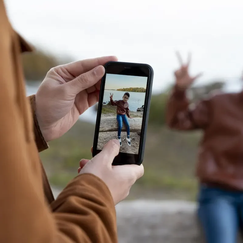 fotos de menores en redes sociales