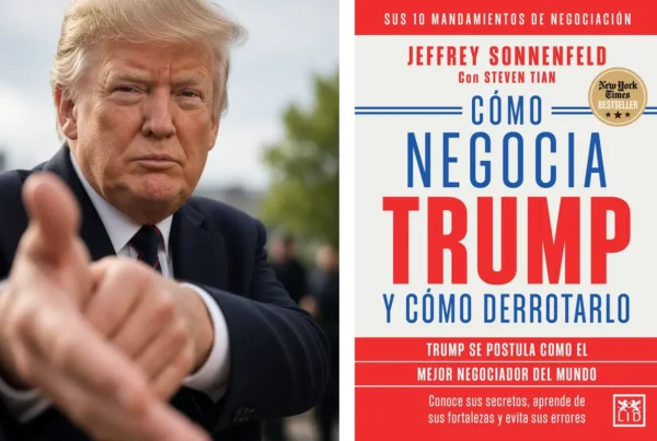 libro cómo negocia Trump