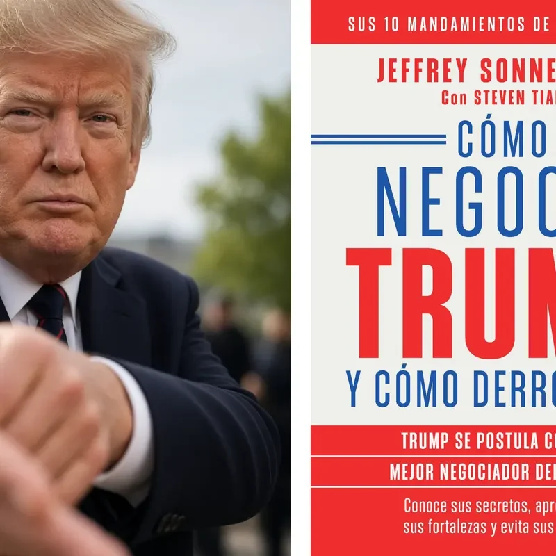 libro cómo negocia Trump