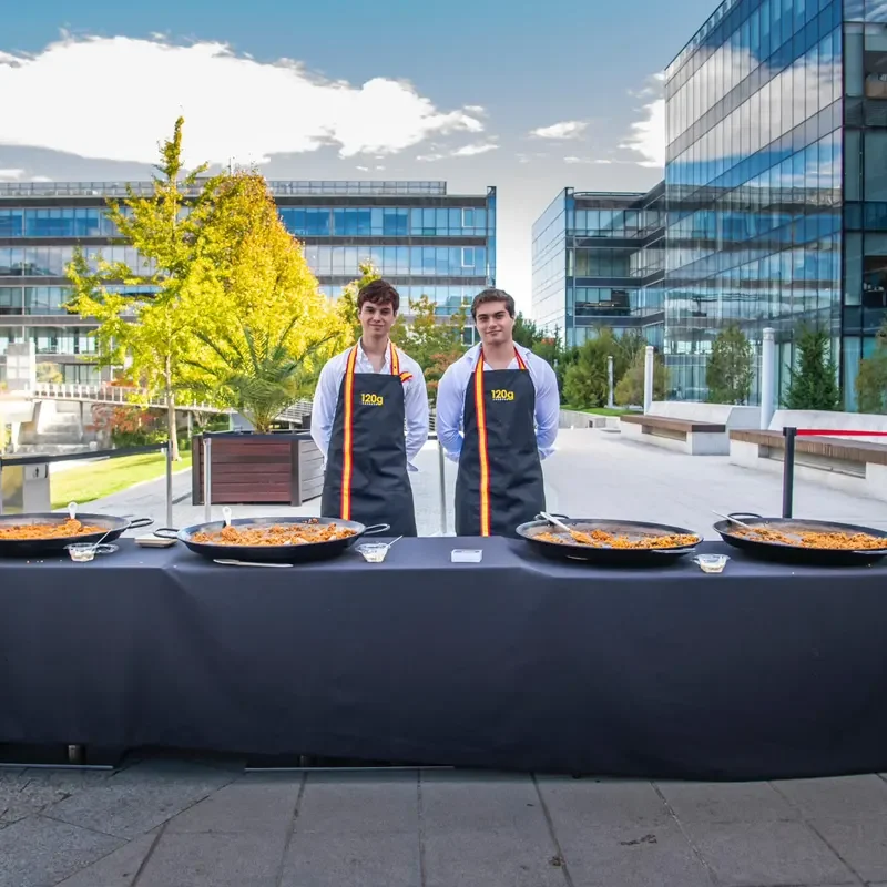 los arroces 120 Gramos conquistan al cliente empresa